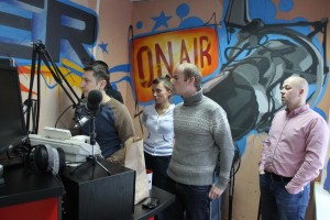 Нураш Инн (Голос молодежи) побывали в гостях у Радиостанции Power Хит (Мурманск)