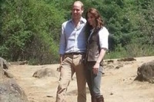 Принц Уильям и герцогиня Кэтрин продолжают свое увлекательное путешествие по Бутану. 