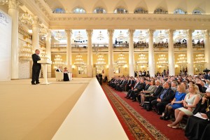 Выступление Путина  на пленарном заседании съезда Общества русской словесности