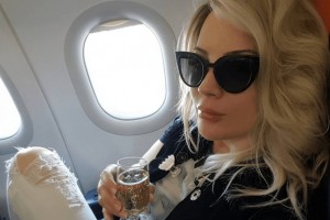 Украинская жена Стаса Михайлова выложила роскошное фото с самолета