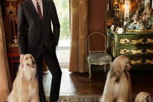  Том Хидлстон снялся в рекламе Gucci вместе с собаками