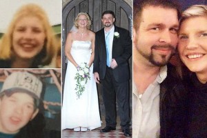 Первая любовь: пара поженилась спустя 20 лет после первой встречи