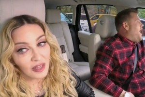 Мадонна станцевала твёрк в шоу Carpool Karaoke