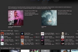 Рейтинг Apple Music и iTunes: лучшее за 2016 год (самые кассовые и популярные релизы в России)