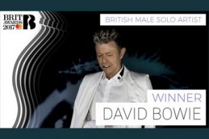 Дэвид Боуи дважды получил Brit Awards 2017 посмертно...........................