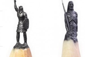 Героев «Игры престолов» вырезали на карандашных грифелях