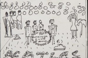 Набросок обложки «Sgt. Pepper's Lonely Hearts Club Band» авторства Джона Леннона уйдёт с молотка////////////