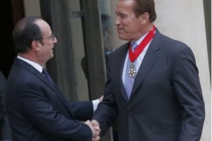Арнольд Шварценеггер получил Орден Почетного легиона