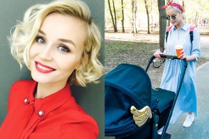 Полина Гагарина вышла на прогулку с новорожденной дочерью и рассказала о ней в соцсети