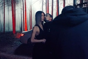 Дима Билан показал ночные съемки с Ксенией Лукаш