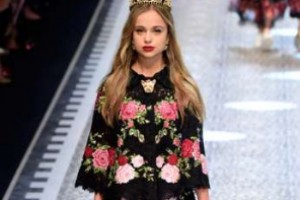 В показе Dolce & Gabbana приняли участие настоящие принцессы