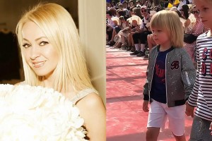 Четырехлетний сын Яны Рудковской и Евгения Плющенко вышел на подиум Недели высокой моды в Париже
