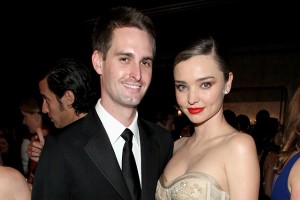 В сети появились первые свадебные снимки Миранды Керр и Эвана Шпигеля