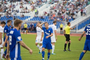 «Волгарь» обыграл Волгоградский «Ротор» со счётом 2:0. 