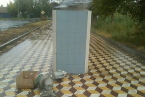 В Астрахани вандалы разрушили очередной памятник