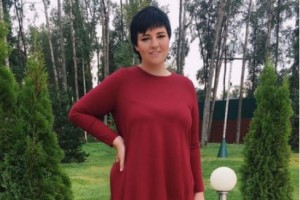 Саша Черно все-таки решила начать худеть