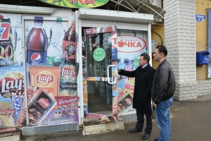 В Икрянинском районе Астраханской области обнаружили незаконно установленную торговую точку