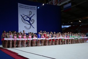 В Астрахани состоялись всероссийские соревнования по художественной гимнастике «Каспийские зори».