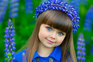 Девочку из Перми признали самым красивым ребенком мира