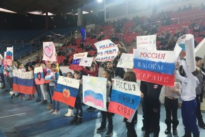 Астраханцы стали участниками акции «Россия в моём сердце!»