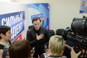 В Уфу прибыл актёр Сергей Безруков 
