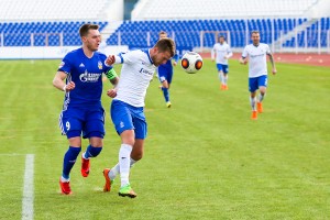 Астраханский "Волгарь" провёл свой первый в нынешнем сезоне матч в Махачкале и одержал победу