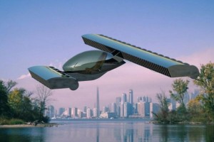 Стартап Volerian представил концепт летающего автомобиля с крыльями