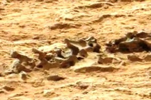 На Марсе космический аппарат Сuriosity обнаружил труп инопланетянина