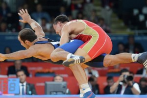 На турнире по греко-римской борьбе памяти Самургашева, наши спортсмены завоевали три комплекта медалей