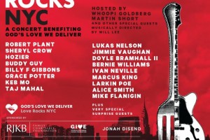Роберт Плант выступит на благотворительном концерте Love Rocks NYC, который состоится 7 марта.