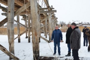 Мост в селе Вязовка отремонтируют до конца апреля