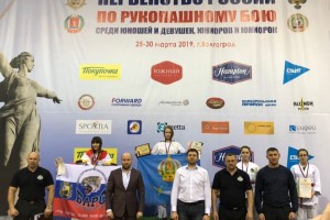 Астраханские рукопашники завоевали шесть медалей на Первенстве России