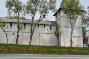В Астрахани к 9 мая высадят около полумиллиона цветов