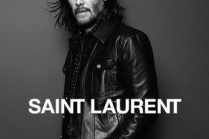 Киану Ривз стал человеком в черном для Saint Laurent
