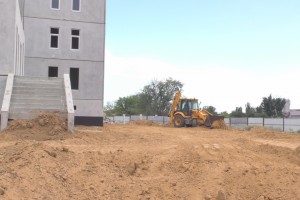 В одном из трусовских микрорайонов строят детский сад на 330 мест