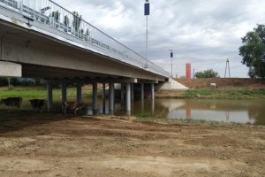 В Астраханской области завершили реконструкцию моста