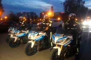 В Астрахани Волгоградские полицейские устроили погоню за пьяными мотоциклистами