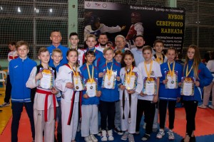 Астраханские тхэквондисты завоевали 9 медалей на Всероссийских соревнованиях