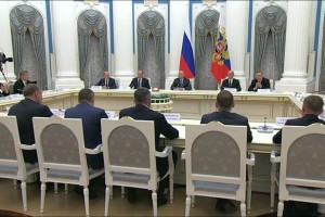Губернатор Астраханской области встретился с президентом России