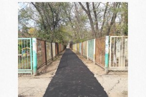 В Астрахани отремонтировали дорогу по просьбе горожан