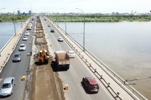 В Астрахани укрепят опоры Нового моста