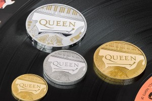QUEEN стали первой группой, напечатанной на британских монетах!