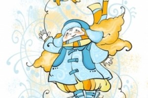 День волшебства варежек на резинке 