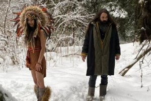 «Бахыт-компот» показал отношения шамана и индейской девушки в зимнем лесу 